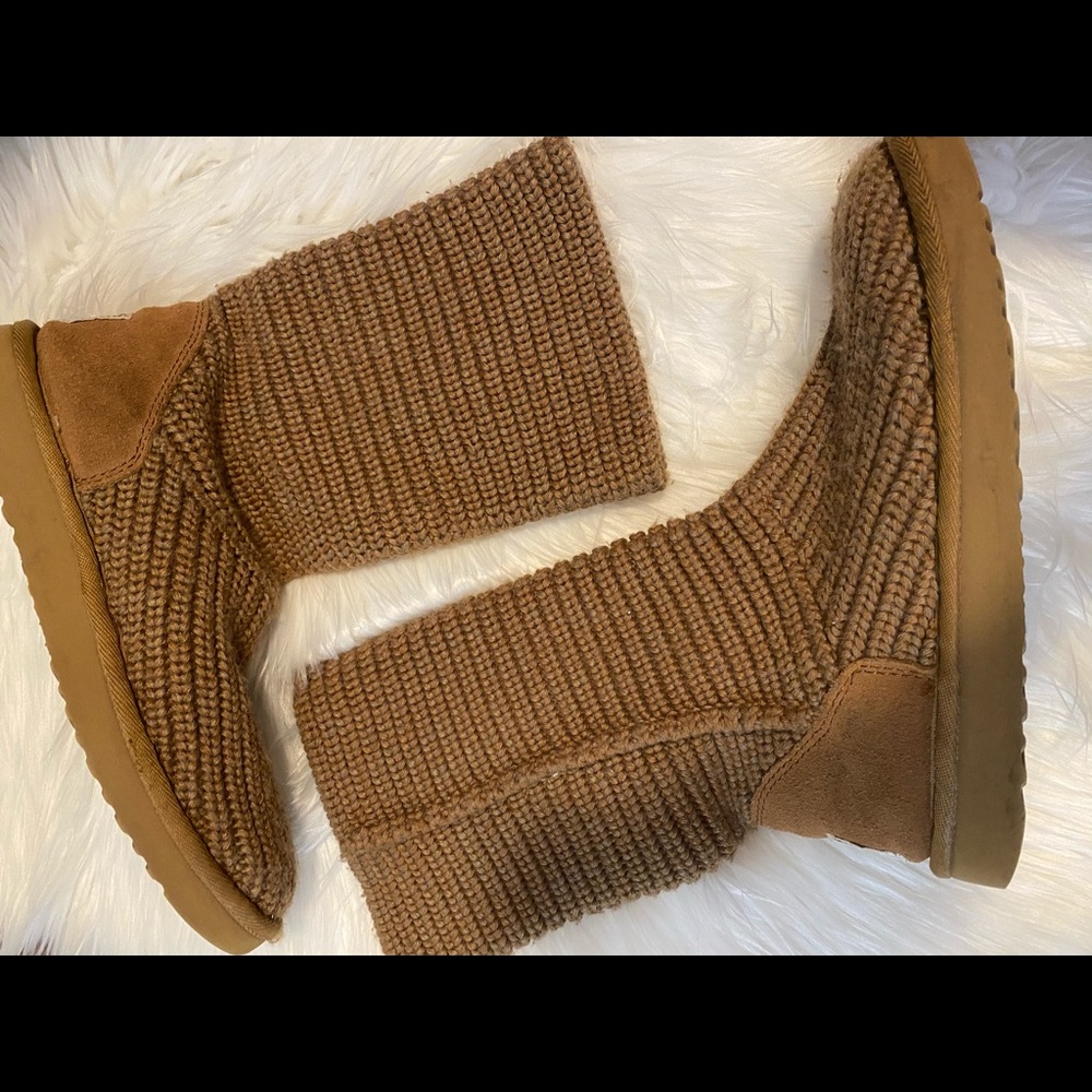 Ugg Sweater Knit Boots Size 8